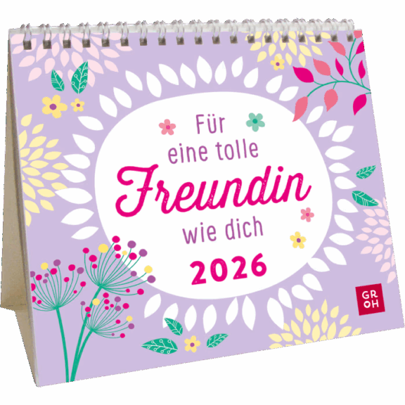 Groh Mini-Kalender 2026: Für eine tolle Freundin wie dich