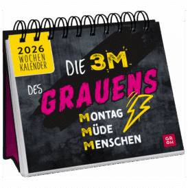 Groh Mini-Wochenkalender 2026: Die 3 M des Grauens: ...