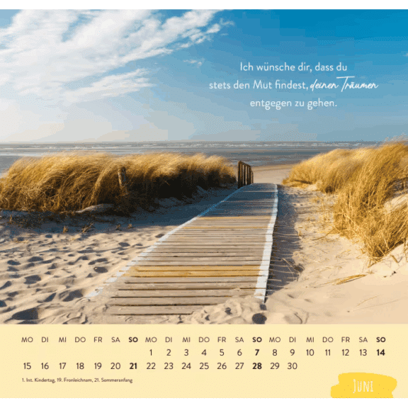 Groh Wandkalender 2026: Einfach mal abhängen