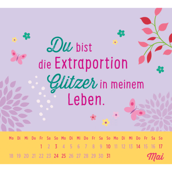 Groh Mini-Kalender 2026: Für eine tolle Freundin wie dich
