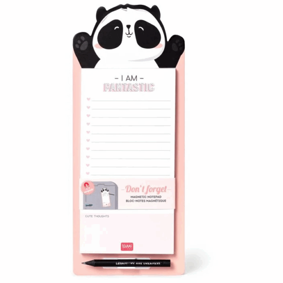 Legami Magnet-Notizblock - Don‘t Forget "Panda"