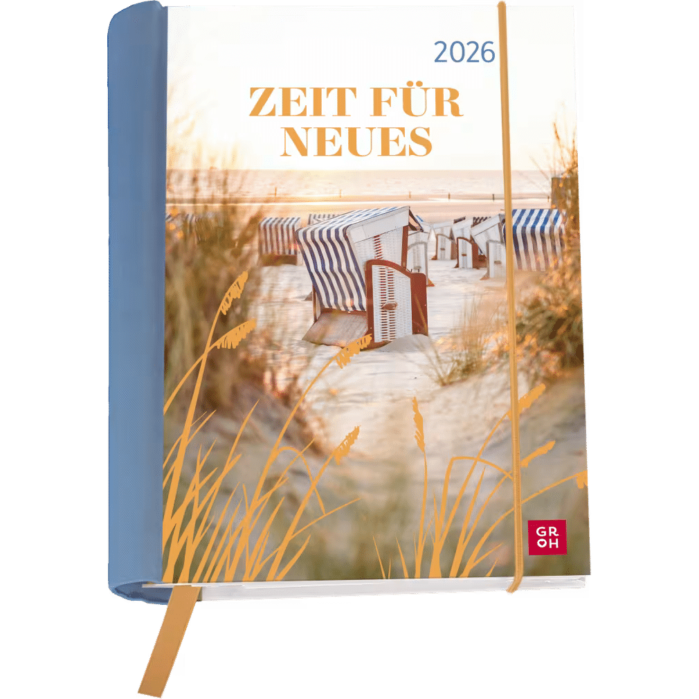 Groh Buchkalender 2026: Zeit für Neues