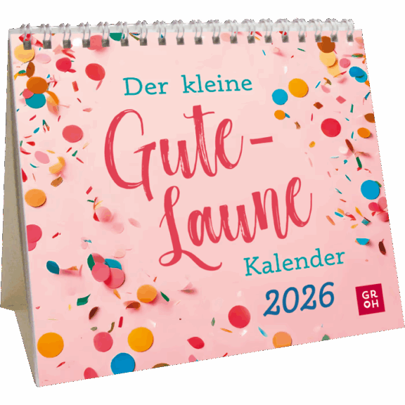 Groh Mini-Kalender 2026: Der kleine Gute-Laune-Kalender