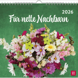 Groh Wandkalender 2026: Für nette Nachbarn