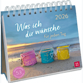 Groh Postkartenkalender 2026: Was ich dir wünsche für jeden Tag