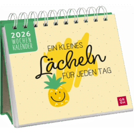 Groh Mini-Wochenkalender 2026: Ein kleines Lächeln für jeden Tag