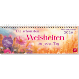 Groh Tischkalender 2026 quer: Die schönsten Weisheiten für jeden Tag