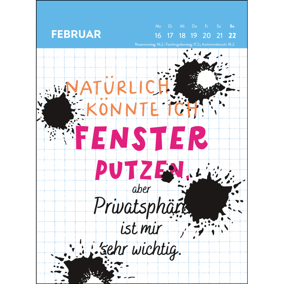 Groh Wochenkalender 2026: Warum in die Ferne schweifen,...