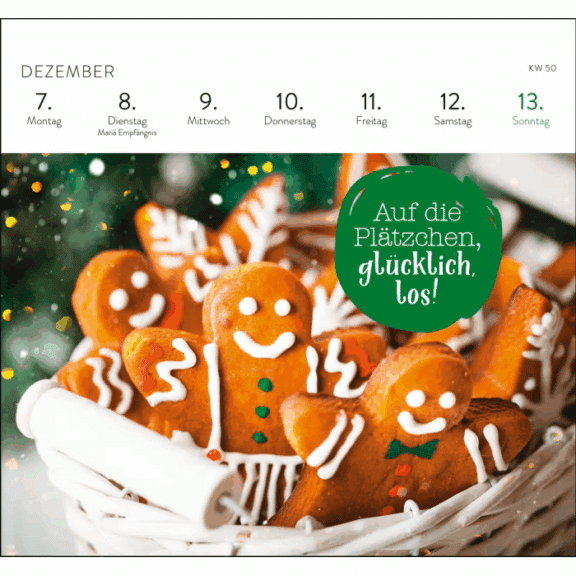 Groh Postkartenkalender 2026: Jeden Tag ein Stück vom Glück
