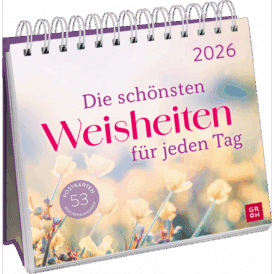 Groh Postkartenkalender 2026: Die schönsten Weisheiten für jeden Tag