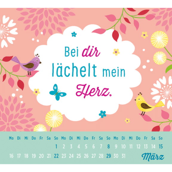 Groh Mini-Kalender 2026: Für eine tolle Freundin wie dich