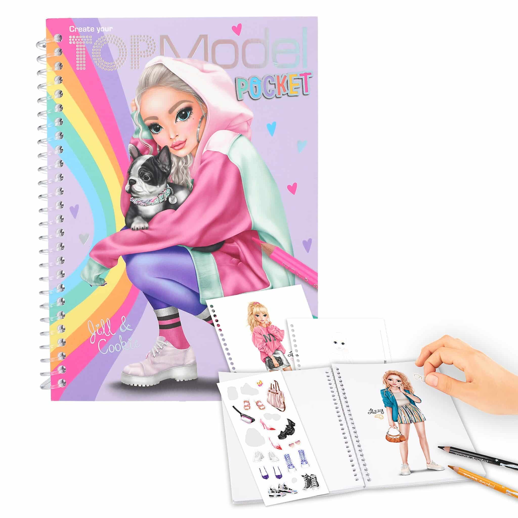 Depesche TOPModel Pocket Malbuch