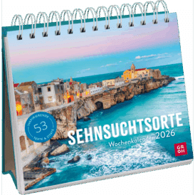 Groh Wochenkalender 2026: Sehnsuchtsorte
