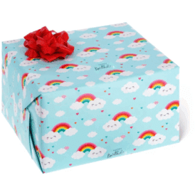 Legami Geschenkpapier "Rainbow-Motiv"