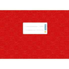 Herma Heftschoner PP A5 quer gedeckt/rot