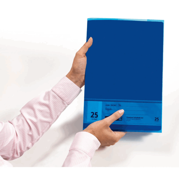 Herma Heftschoner PP A5 quer transparent/farblos