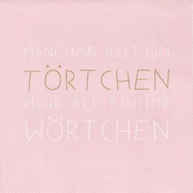 Räder Cocktailservietten "Törtchen"