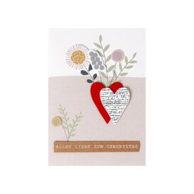 Räder, Farbenfreudenkarte "Alles Liebe zum Geburtstag"