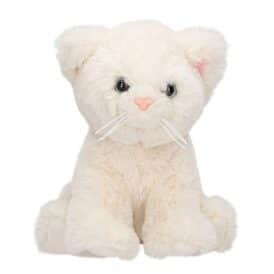 Depesche TOPModel Plüsch Katze weiß 16 cm