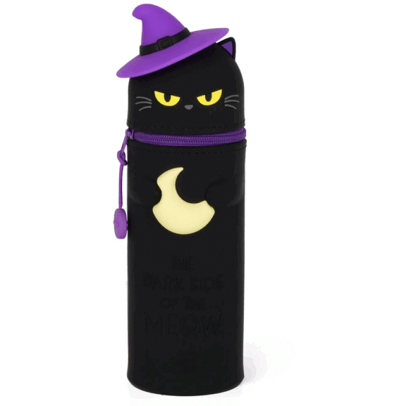 Legami 2-in-1-Federmäppchen aus Silikon - Kawaii "Halloween"