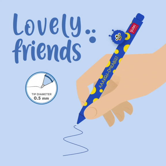 Legami Gelstift - Lovely Friends "Monster"