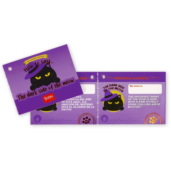 Legami Plüschtier Halloween - Super Soft! - Mini "Black Kitty"