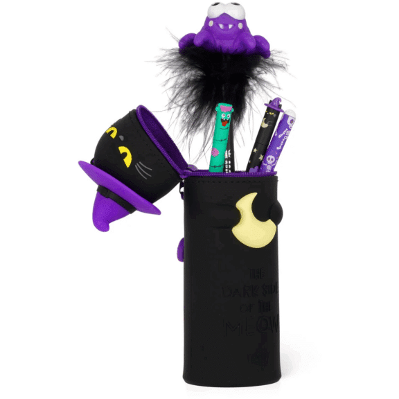 Legami 2-in-1-Federmäppchen aus Silikon - Kawaii "Halloween"