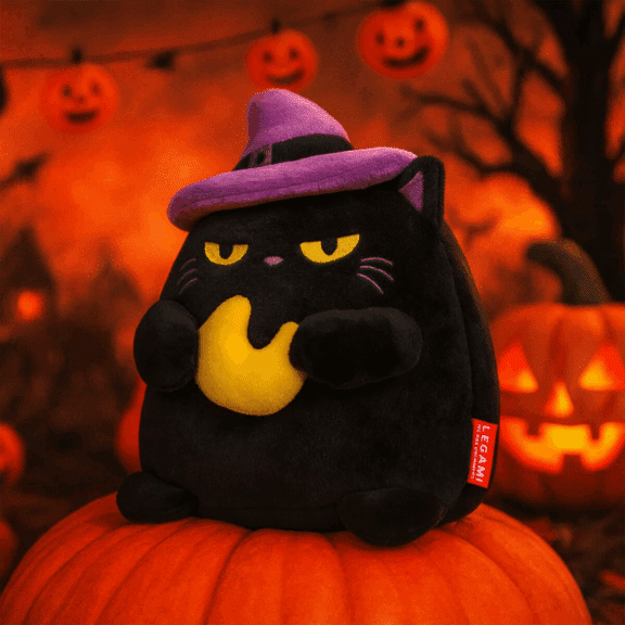 Legami Plüschtier Halloween - Super Soft! - Mini "Black Kitty"