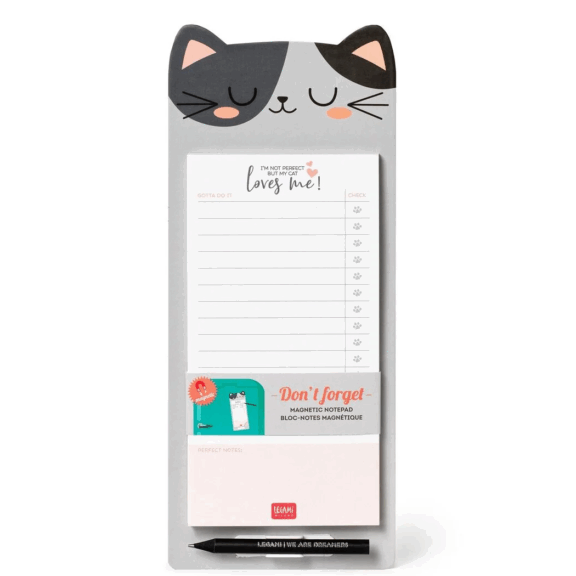 Legami Magnet-Notizblock - Don‘t Forget "Kitty"