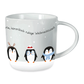 Grafik Werkstatt Tasse Gute Laune Weihnachten "herzenswarme Weihnachtzeit"