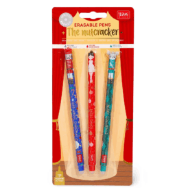 Legami Set mit 3 löschbaren Gelstiften - Erasable Pen "The Nutcracker"