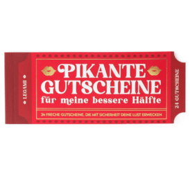 Legami Block mit 24 sexy Gutscheinen Gift Vouchers