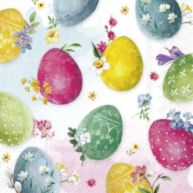Ihr, Lunch-Servietten "Eggs Painting"