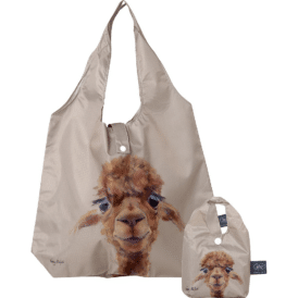 Ihr, Shopping Bag "Alpaca Fernando Brown"