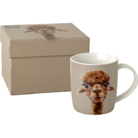 Ihr, Porzellantasse "Alpaca Fernando Brown"