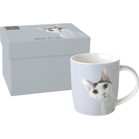 Ihr, Porzellantasse "Cat Stella Light Blue"