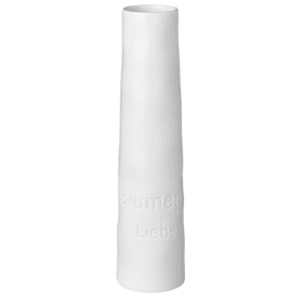 Räder, schmale Vase "mittel, Blumen"