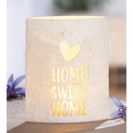 Gilde, Dekoleuchte (LED) Ellipse „Sweet Home“