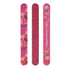 Legami, Set mit 3 Nagelfeilen "Flowers" - Nails Before Males