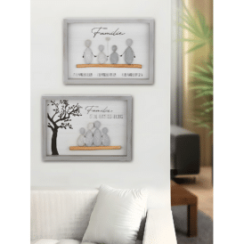 Gilde, Steinbild rechteckig „Familie“