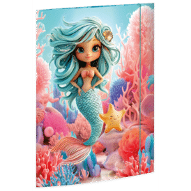RMK, Zeichenmappe "Mermaid", Karton, 350 g/qm, DIN A3