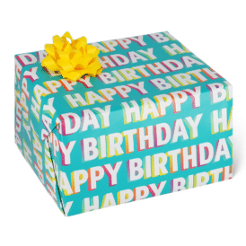 Legami Geschenkpapier "Happy Birthday"