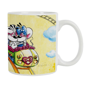 Diddl, Tasse, Achterbahn