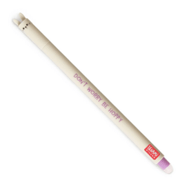 Legami, Löschbarer Gelstift - Erasable Pen "Bunny Don’t Worry Be Hoppy "