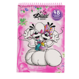 Diddl, Malbuch A4, Pink