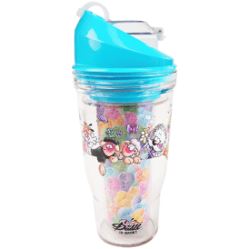 Diddl, Crunch Cup Müslibecher, Blau