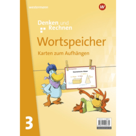 Denken und Rechnen Wortspeicherkarten 3- Allgemeine Ausgabe 2024