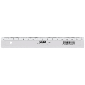 M & R Schul- und Bürolineal 16 cm lang