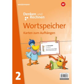 Denken und Rechnen Wortspeicherkarten 2- Allgemeine Ausgabe 2024