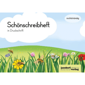 Schönschreibheft in Druckschrift (rechtshändig)